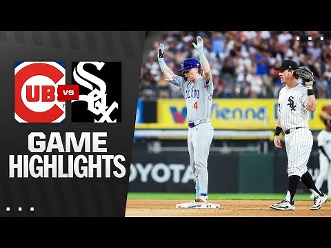 Cubs vs. White Sox Game Highlights (7/26/25) | MLB Highlights
