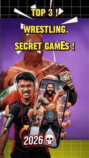 Top 3 Wrestling Games Like WWE 🔥 | Mobile Wrestling Games 2026