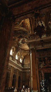 Inside Church of Gesù, Rome. All’interno della chiesa del Gesù, Roma. #church #baroque #barocco #arte | Roberto Celestri