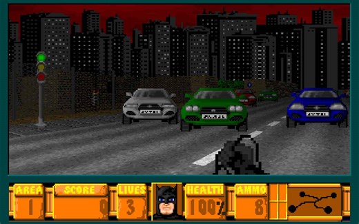 Batman versus Bane - art remaster file