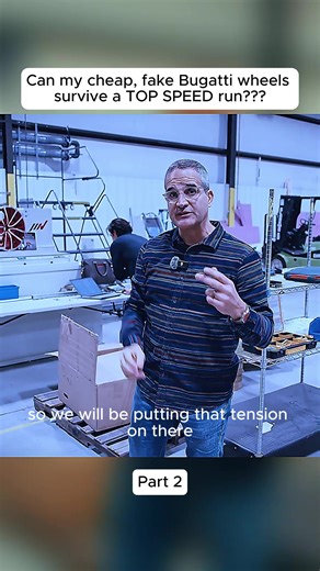 Testing Cheap Bugatti Wheels at Top Speed Run - Part 2