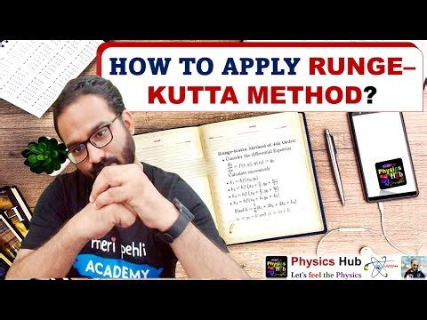 How to Apply Runge-Kutta Method for Solving the Initial-value Problems of Differential Equations| PH