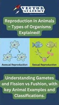 Reproduction in Animals – Types of Organisms Explained! #shorts #biology