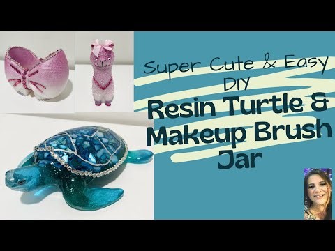 Easy Resin Turtle with Abalone Shells: Must See