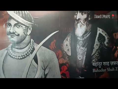 India’s First War of Independence Museum 🇮🇳 | Red Fort Delhi Tour 😍 | Historic Museum Visit #redfort