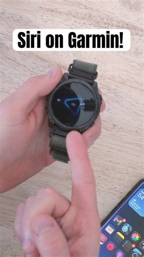 Use Siri On Garmin!