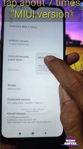 Enable Developer options Poco M3 || USB debugging Poco M3