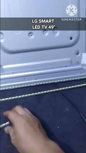 how to replace edge type backlight LG smart led tv #edgetypebacklighttv #backlightrepair