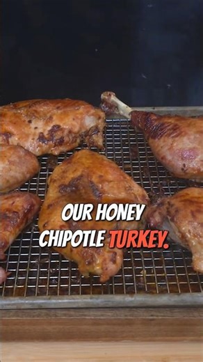 DELICIOUS Honey Chipotle Roasted Turkey for Thanksgiving