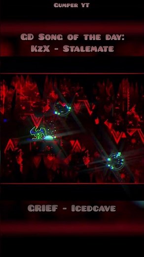 GD SONG of the DAY: KzX - Stalemate (GRIEF song) #geometrydash #showcase #rtx