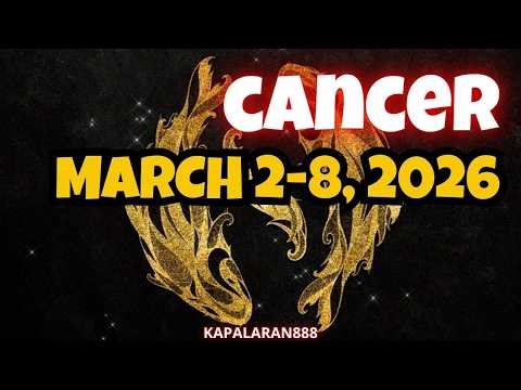 CANCER - NAGUGULOHAN KA SA KUNG ANO UUNAHIN MO! MARCH 2-8, 2026 WEEKLY TAGALOG TAROT #KAPALARAN888