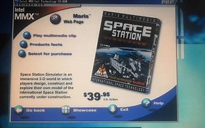 穿越时间·IBM ThinkPad 600E旗舰Intel 奔腾MMX CPU演示-Space Station Simulator