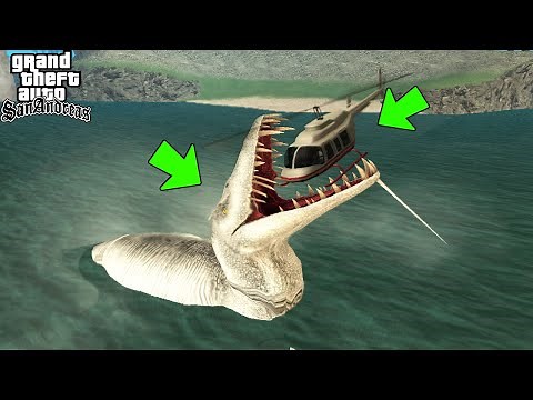 I Found Lake Monster in GTA San Andreas!(Secret Mission)