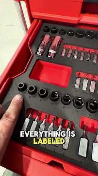 Milwaukee kaizen tool kit is INSANE! #leanbydoing #milwaukeetools