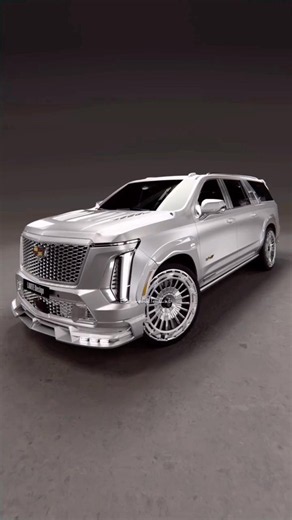 New Cadillac Escalade-V ESV | 682hp Facelift’ 100% Liquid Chrome Carbon By @lartedesign #cadillac