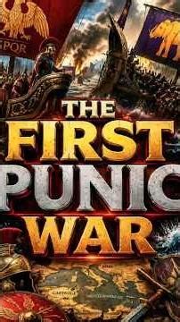 (Part 01)Rome's First Great War | First Punic War Explained