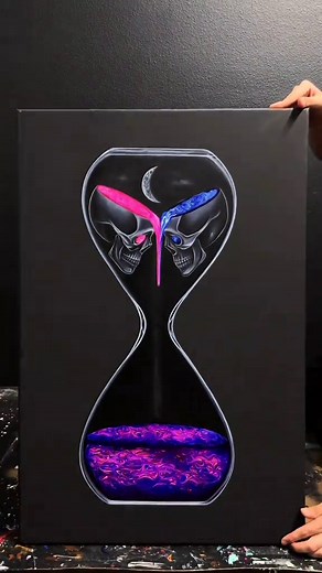 Chris Jacoub is known for his striking acrylic pouring technique, creating vibrant, fluid compositions that immediately capture attention. His works feature bold, swirling patterns filled with motion and color, giving each piece a strong sense of energy. Through consistent experimentation and practice, he has developed his process into a refined style, turning spontaneous pours into sought-after originals and prints. Artist: @Chris Jacoub Art #art #painting #satisfying