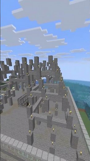 Let's build an Elf Tower in Minecraft. #minecraft #minecraftbuilding #timelapse #timelapsevideo