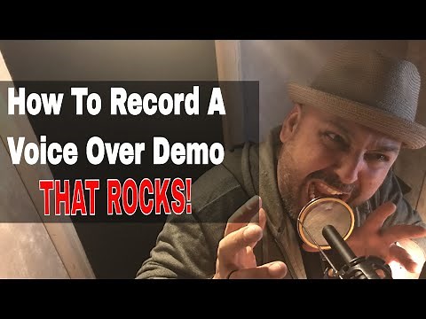 How To Record A Pro Voice Over Demo | JB Blanc | Voiceover Recording | Voice Actor | Acting