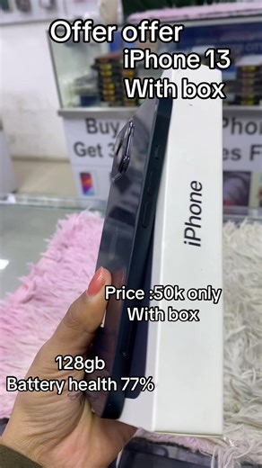 iPhone 13 128GB for Sale at 50K Only