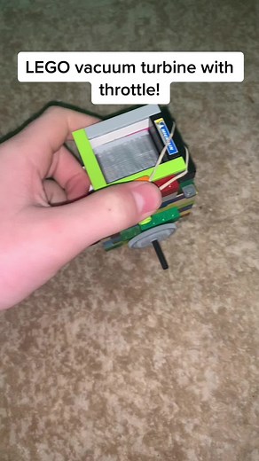 LEGO Vacuum Turbine - How to Build and Rev Up the Lego Engine