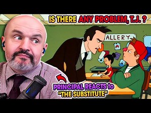 High School Principal Reacts - Disney's Recess S2E11 - "The Substitute" Reaction Video #recess