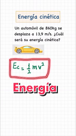 Energía cinética: cálculo y ejemplos prácticos