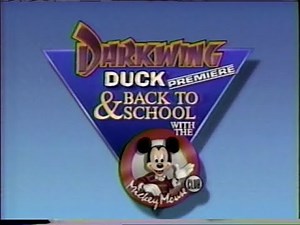 (September 8, 1991) Commercials during Darkwing Duck premiere, Mickey Mouse Club (KCAL-TV 9 LA)