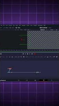 How to create a smooth fade in and fade out text animation/ DaVinci Resolve