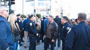 Today, SJPD joined hundreds of community members from across the Bay Area to march in San Francisco in honor of Dr. Martin Luther King Jr. We traveled together on Caltrain’s Celebration Train and walked side by side through the city. This event was about unity, solidarity, and community coming together to honor Dr. King’s enduring message of service, dignity, and mutual respect. | San Jose Police Department