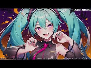 Hatsune Miku NT Original 初音ミク (Miku and Mikune) - MIKUWEEN ミクウィーン