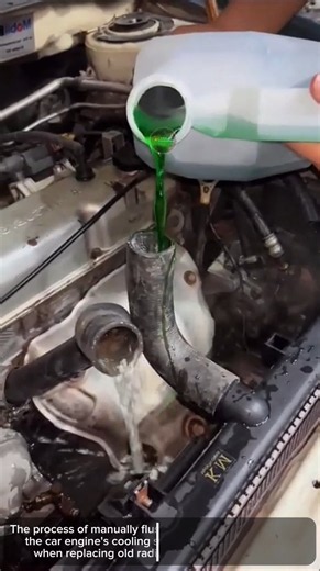 This is an example of a normal radiator. #youtubeshorts #engine #automotive