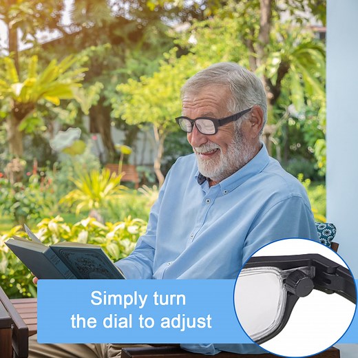 Watch Flex Focal Adjustable Glasses Dial Vision Reading Glasses  on Amazon Live