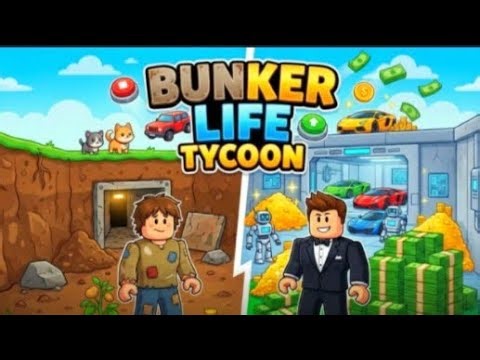 Epic Nuke War Survival in a ROBLOX Bunker: Teaming Up for Supplies!