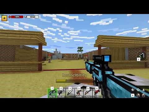 How to Play Training Ground in Pixel Gun 3D - How to Practice