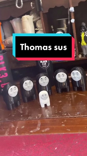 Thomas is looking a #sus rn! #AmongUs #ThomastheTankEngine #3Dprinting #cursed #Imposter