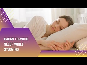 7 Steps to Avoid Sleep while Studying🔥 | Hacks