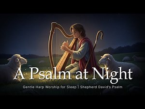 Gentle Harp Worship for Sleep | Shepherd David’s Psalm