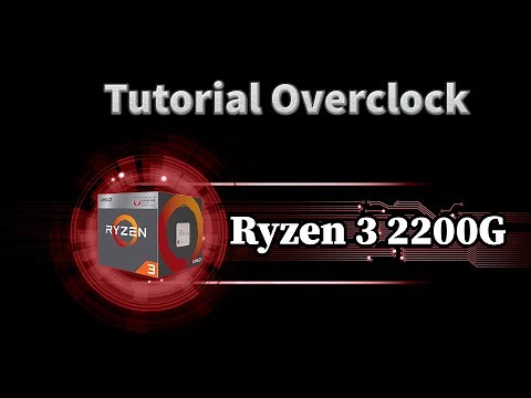 Tutorial Overclock Ryzen 3 2200G (Guia Passo a Passo) 20 GAMES TESTADOS