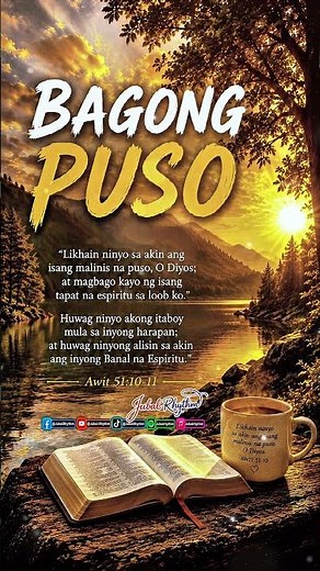 Bagong Puso | Psalm 51 Worship Song | A Prayer for a Clean Heart