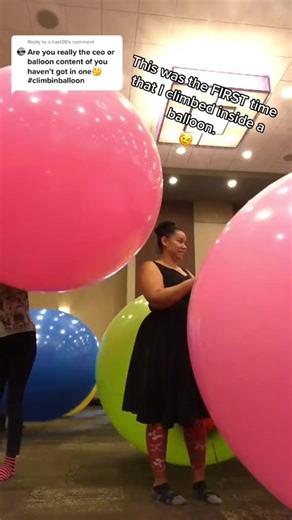 Climbing inside a balloon alongside 23 other balloon artist was definitely a highlight. #balloongirl #balloon