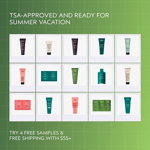 Take your favorites on the go! Try 4 Free Samples & Free Shipping on $55 . Shop Now. | Aveda