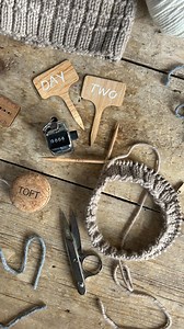 3.3K views · 20 reactions | DAY TWO and we cast on our hats! Learn how to join into the round, use a stitch marker and create a knit and purl rib. #toftautumnkal #knittingvideo #howtoknit | TOFT | Facebook