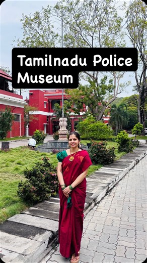 Gowri Bhargav on Instagram: "TAMILNADU POLICE MUSEUM ( FOLLOW MY INSTA PAGE FOR OTHER INTERESTING PLACES TO VISIT) WORKING HOURS: Weekdays : 11am - 7 pm Weekends : 10 am- 7 pm Tuesdays holiday TICKETS: Indian Adult – Rs. 10/- Camera Ticket – Rs. 50/- Foreigners Adult – Rs. 150/- Model Jail – Rs. 20/- Sword Chair – Rs. 10/- ADDRESS : 483, Pantheon Road, Egmore, Chennai-600008, Tamil Nadu, India. Ph: 91 93634 23163 Tentative duration of visit: 1 to 1.30 hrs. Amenities: cafeteria, parking, curio sh