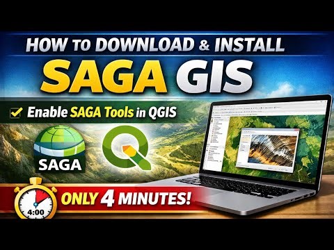 ऐसे करे Enable Saga GIS Tool | How to Download and Install Saga GIS | Enable Saga GIS Tool in QGIS