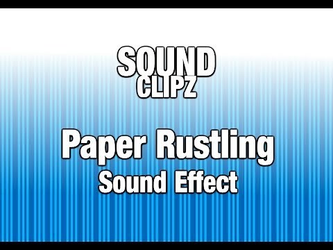Paper Rustling Sound Effect