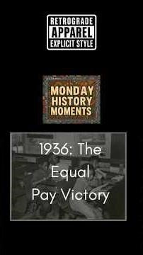 The Equal Pay Victory #tiktok #history #civilrightsactivist