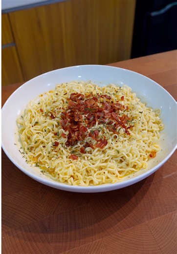 Delicious Maggi Kari Noodles with Bear Brand Milk Recipe