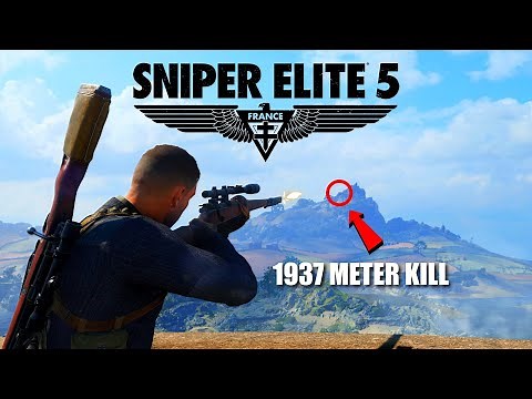 DO THIS for the LONGEST KILL in the game - Sniper Elite 5