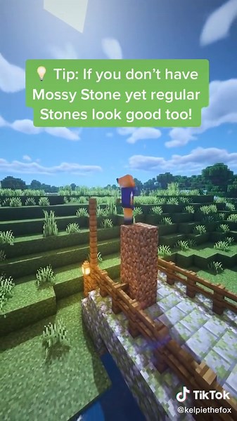 Minecraft Fairy Bridge Tutorial